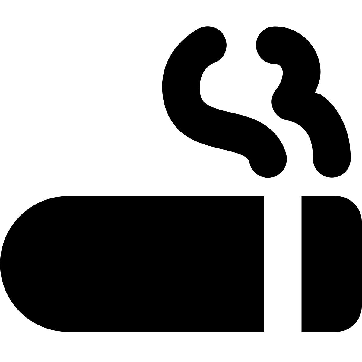 forma bold filled style 雪茄 icon