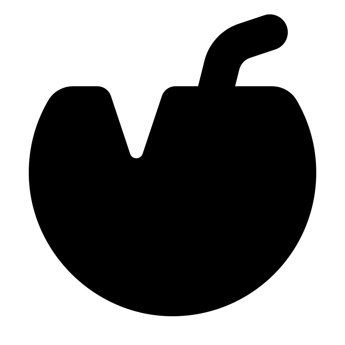 forma bold filled style cocktail à la noix de coco icon