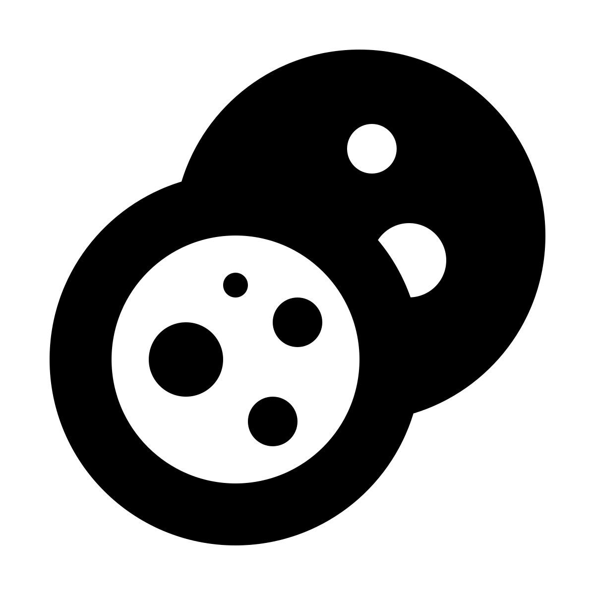 forma bold filled style cookies icon