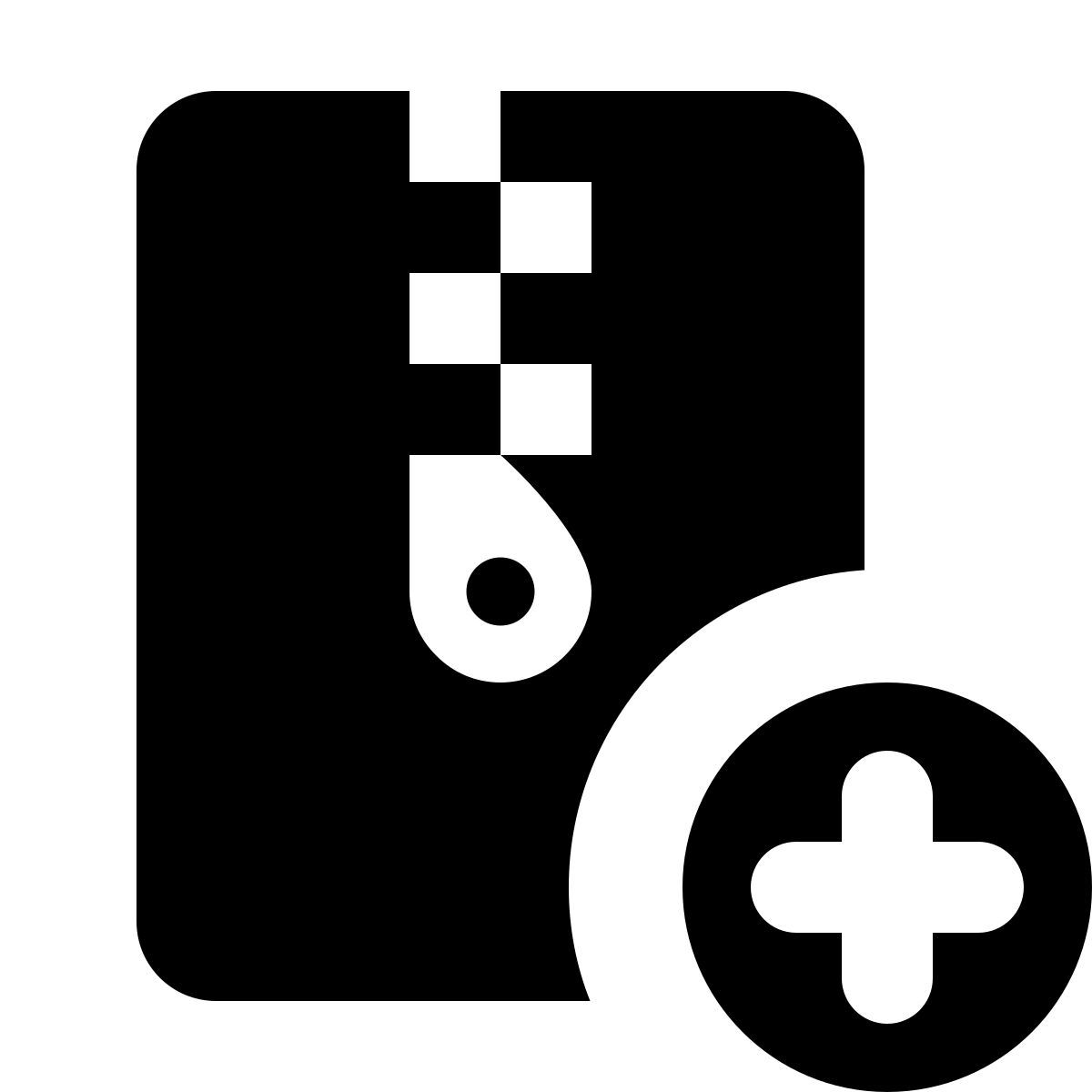 forma bold filled style 아카이브 만들기 icon