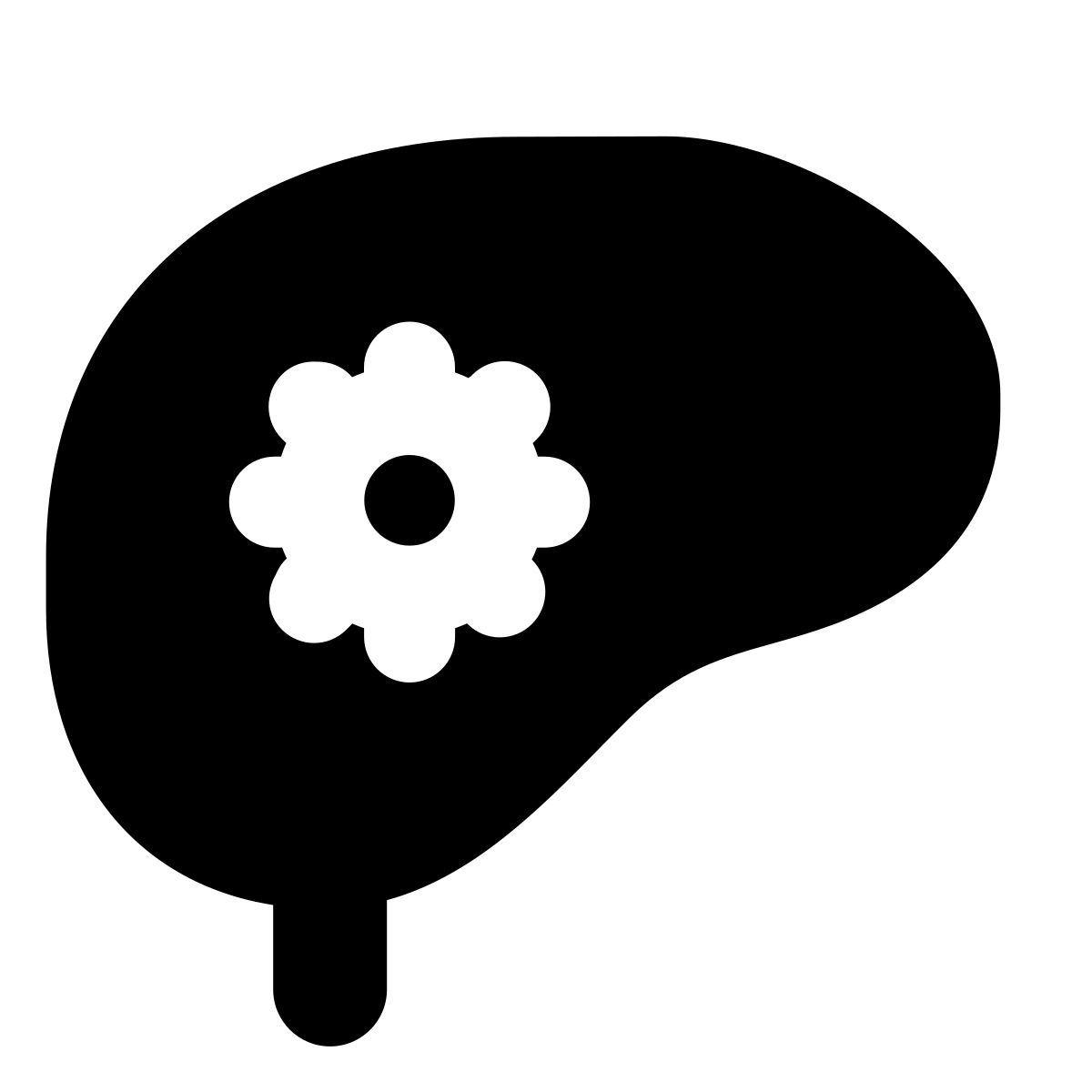 forma bold filled style 비판적 사고 icon