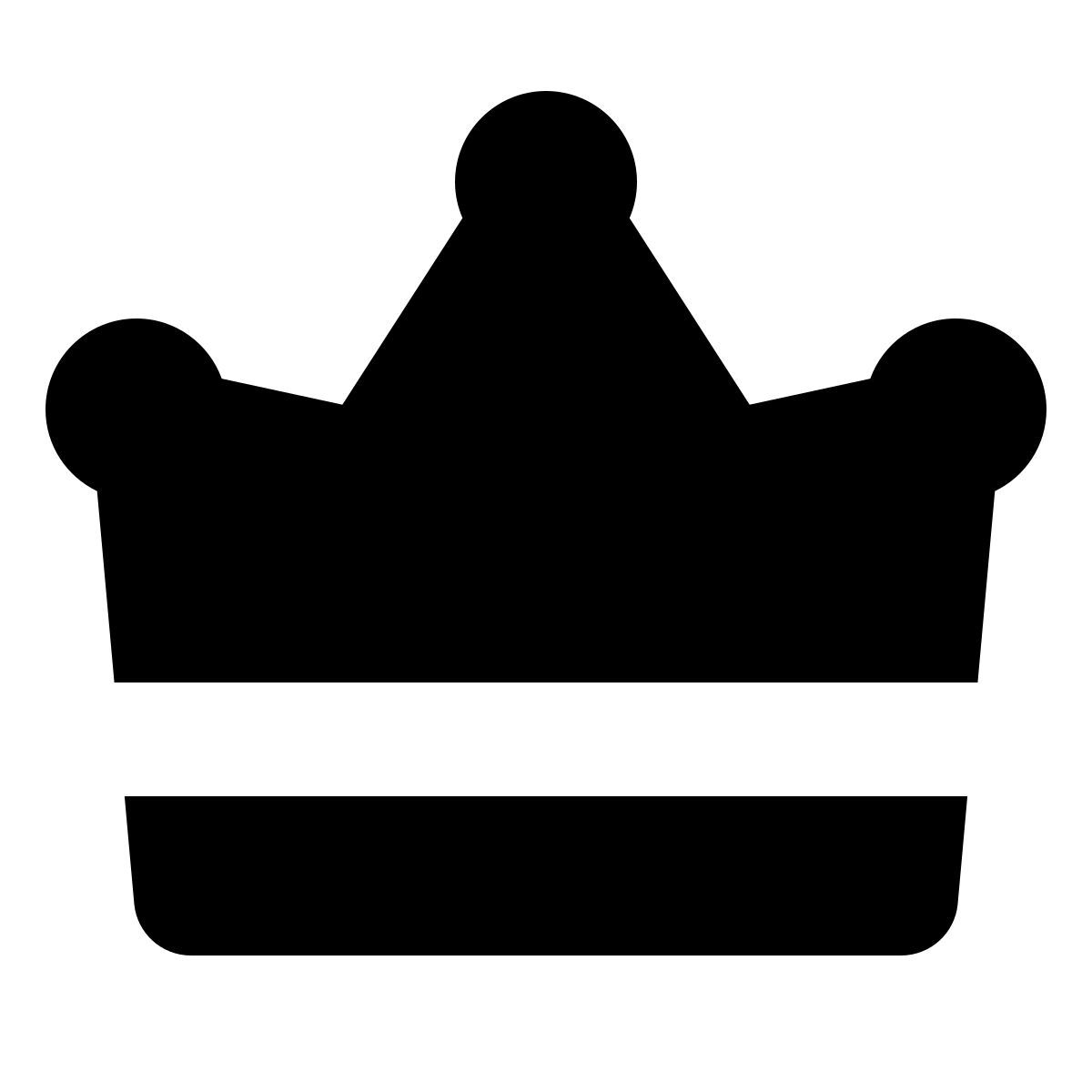 forma bold filled style corona icon