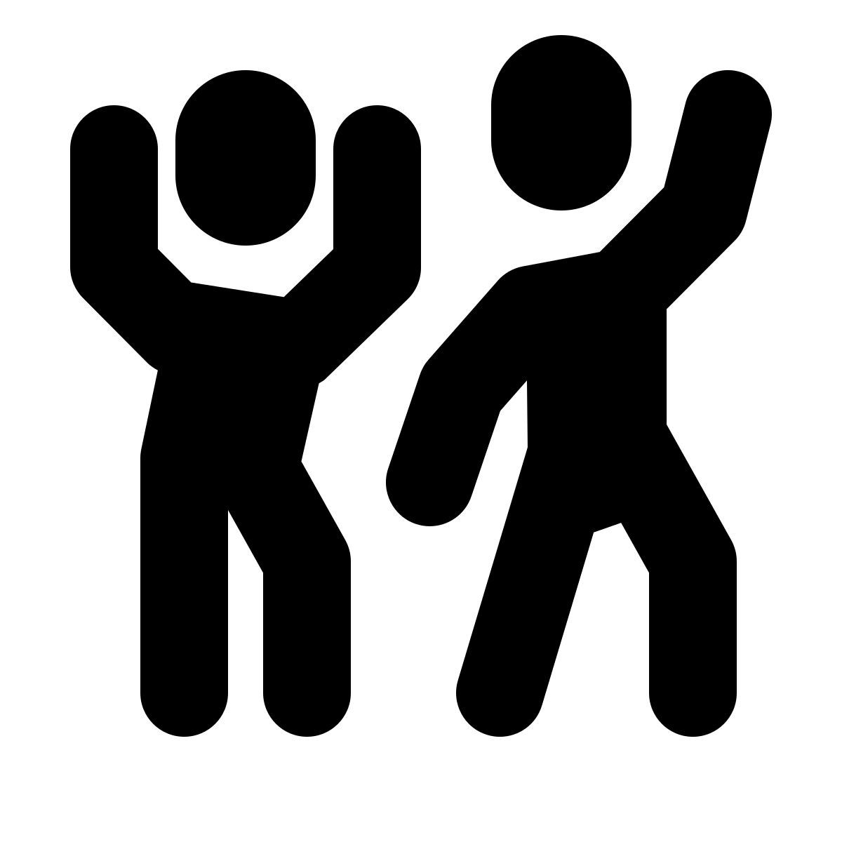 forma bold filled style soirée dansante icon