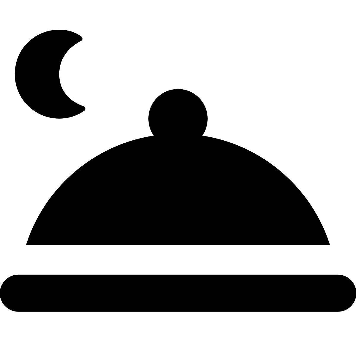 forma bold filled style 공식 만찬 icon