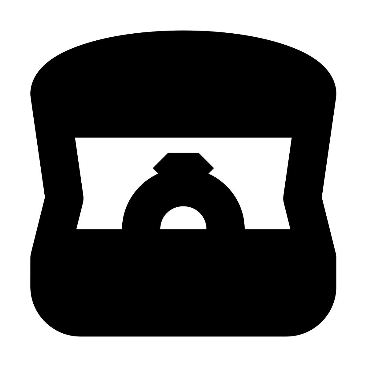 forma bold filled style 약혼 반지 icon