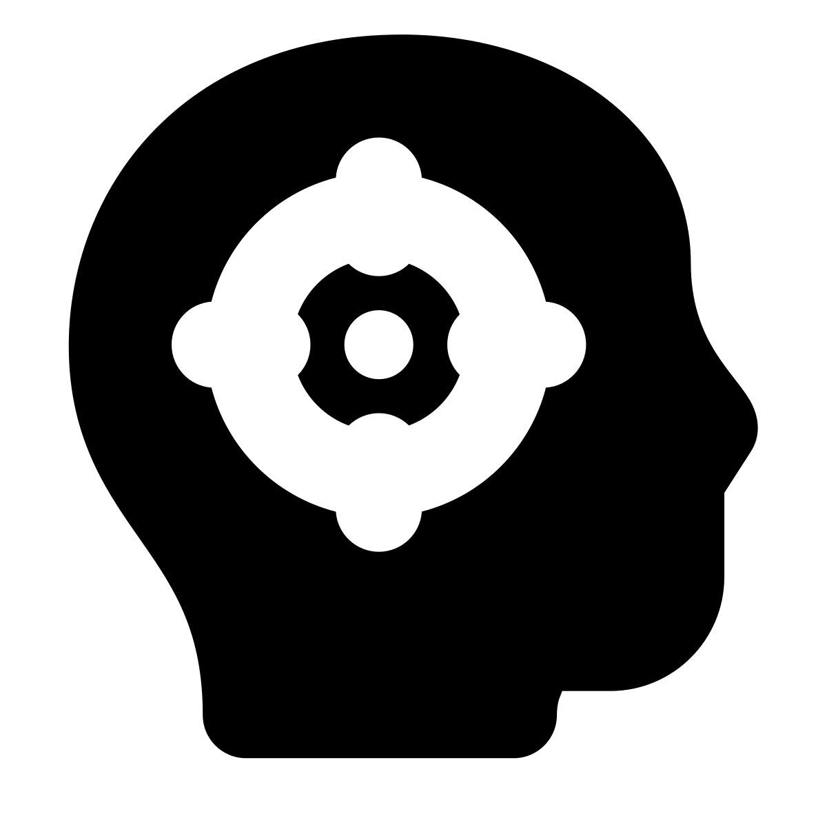 forma bold filled style 目标导向聚焦 icon