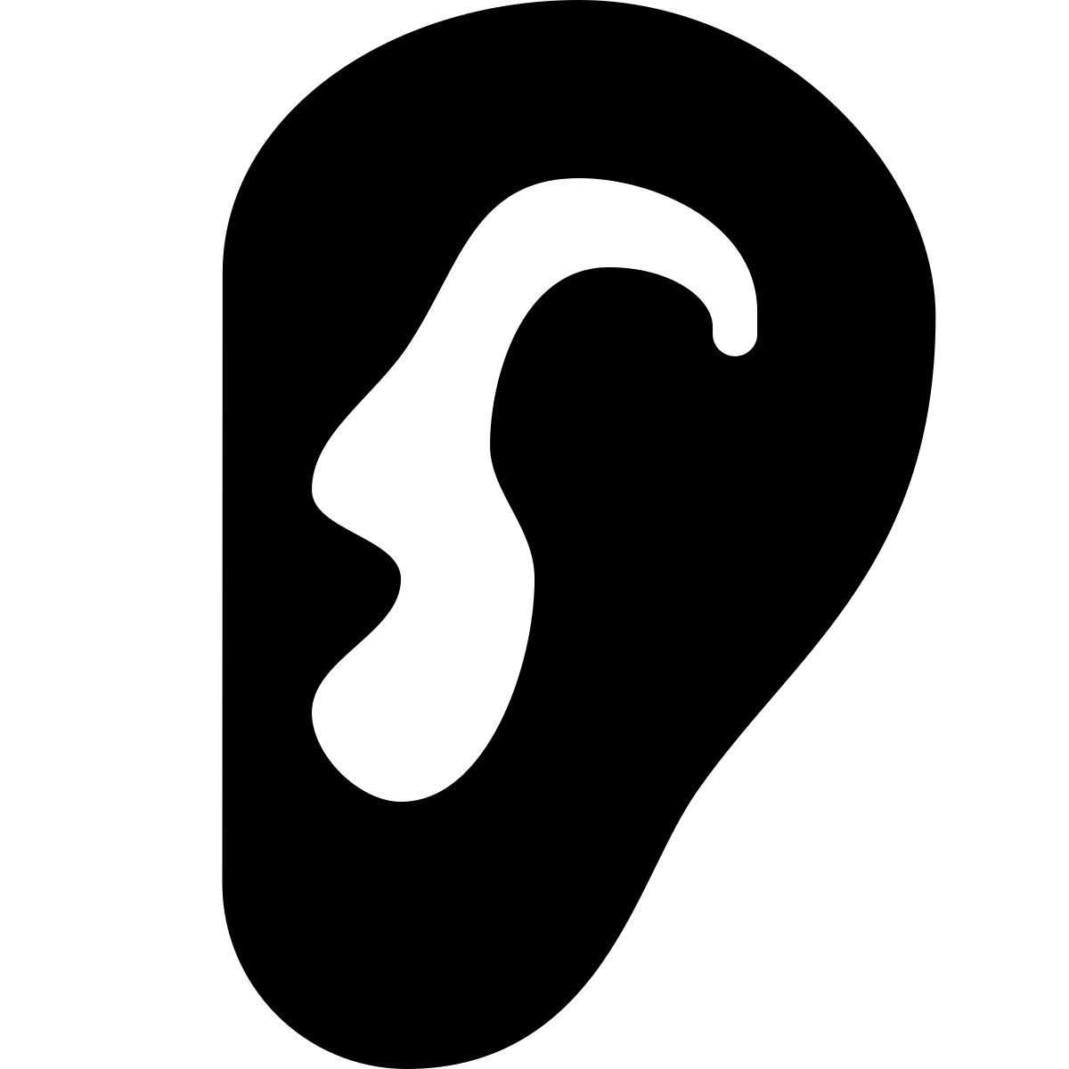 forma bold filled style 听力 icon