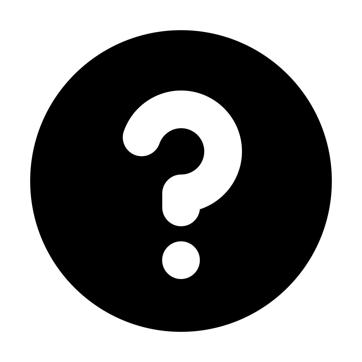 forma bold filled style aiuto icon