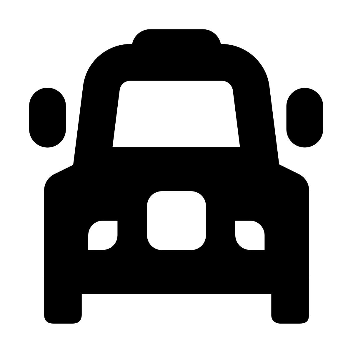 forma bold filled style 州际公路卡车 icon
