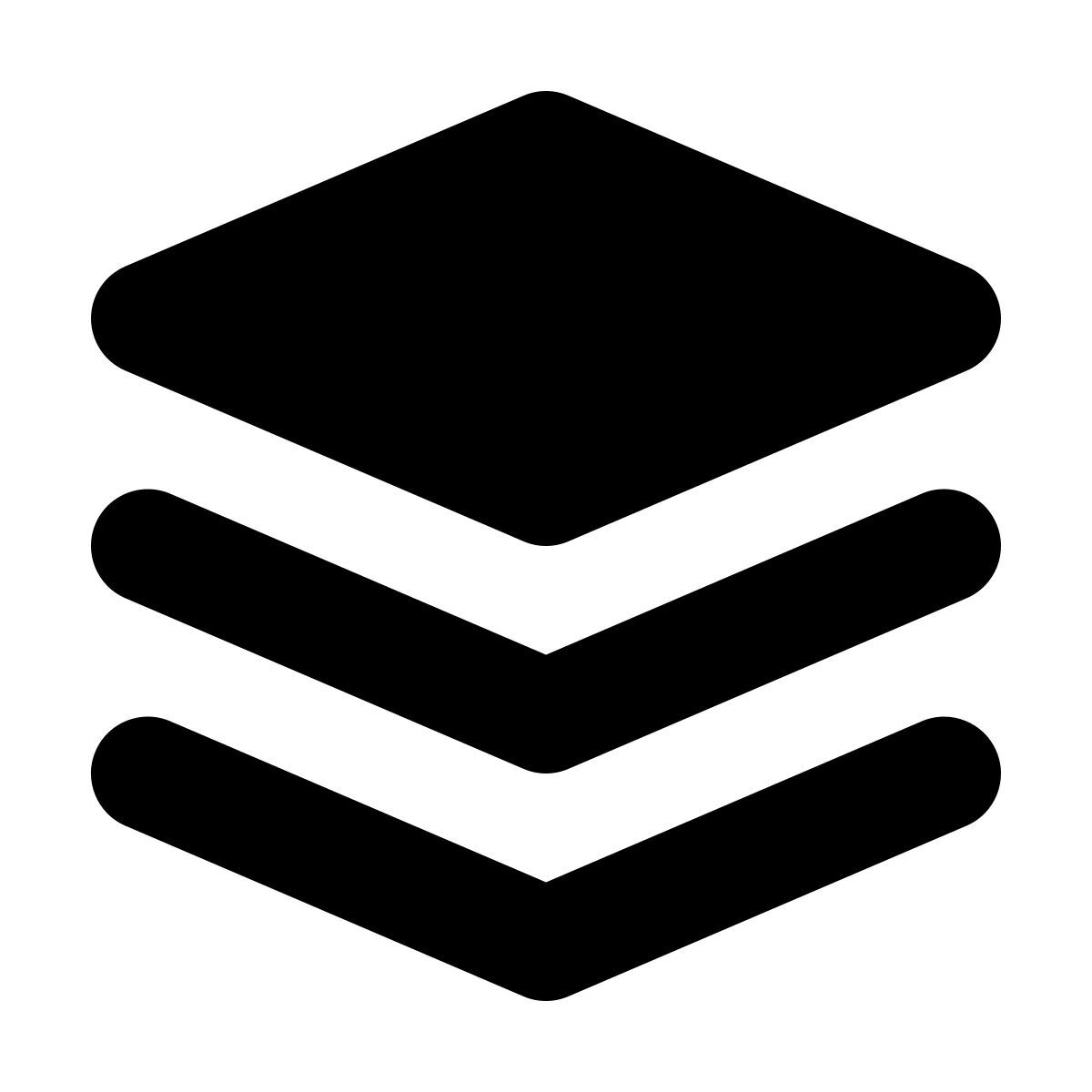 forma bold filled style layers icon