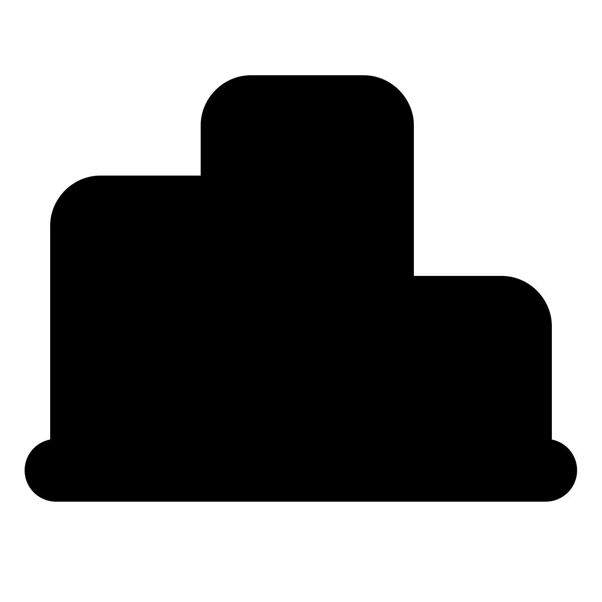 forma bold filled style 리더 icon