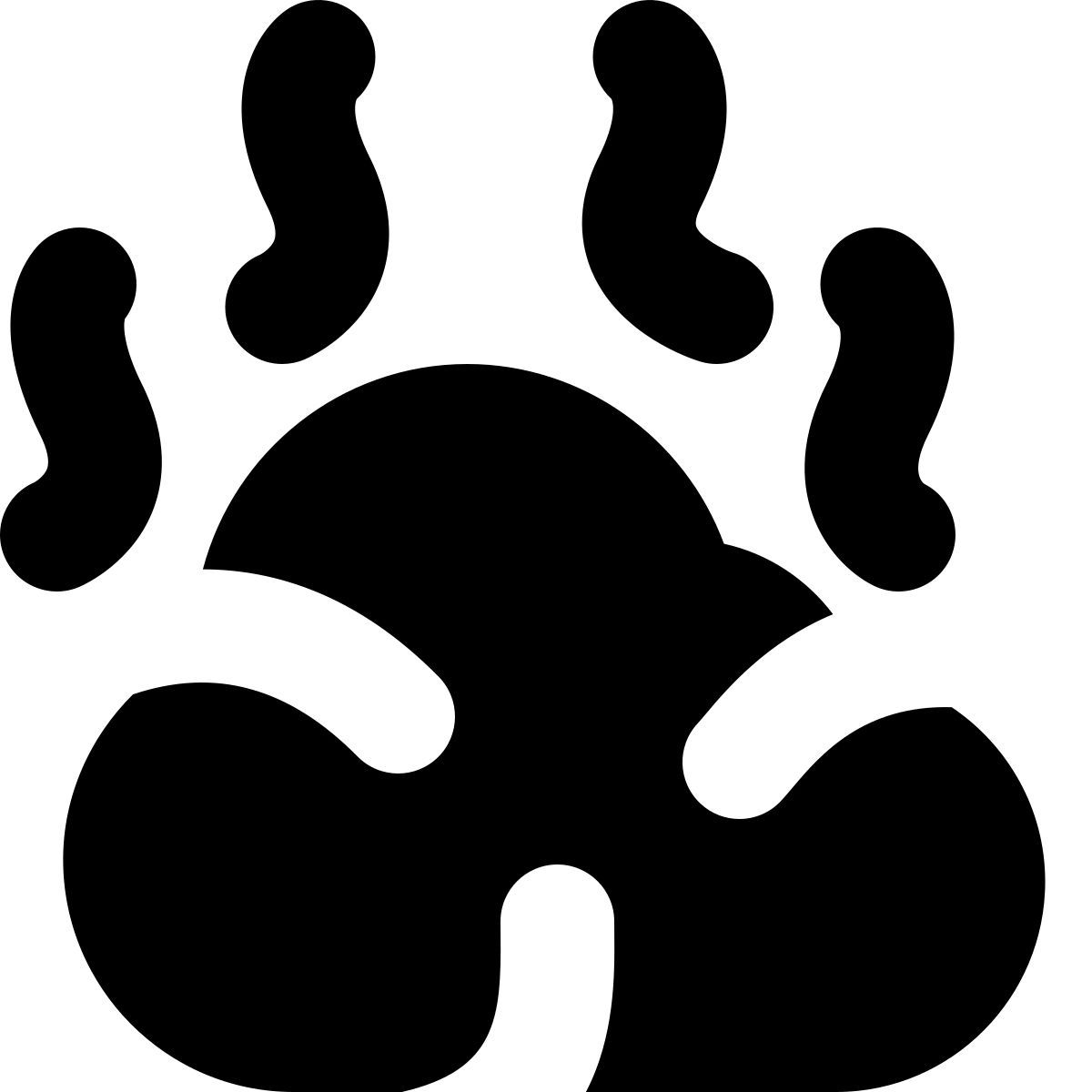 forma bold filled style composto icon