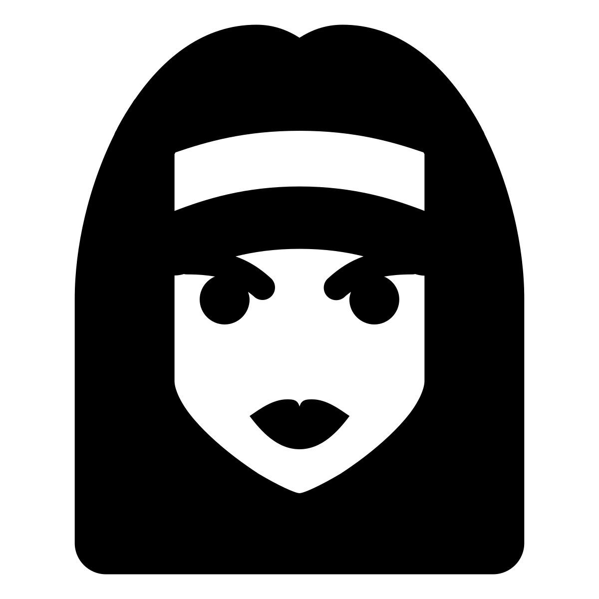 forma bold filled style 걸어다니는 죽은 미숀 icon