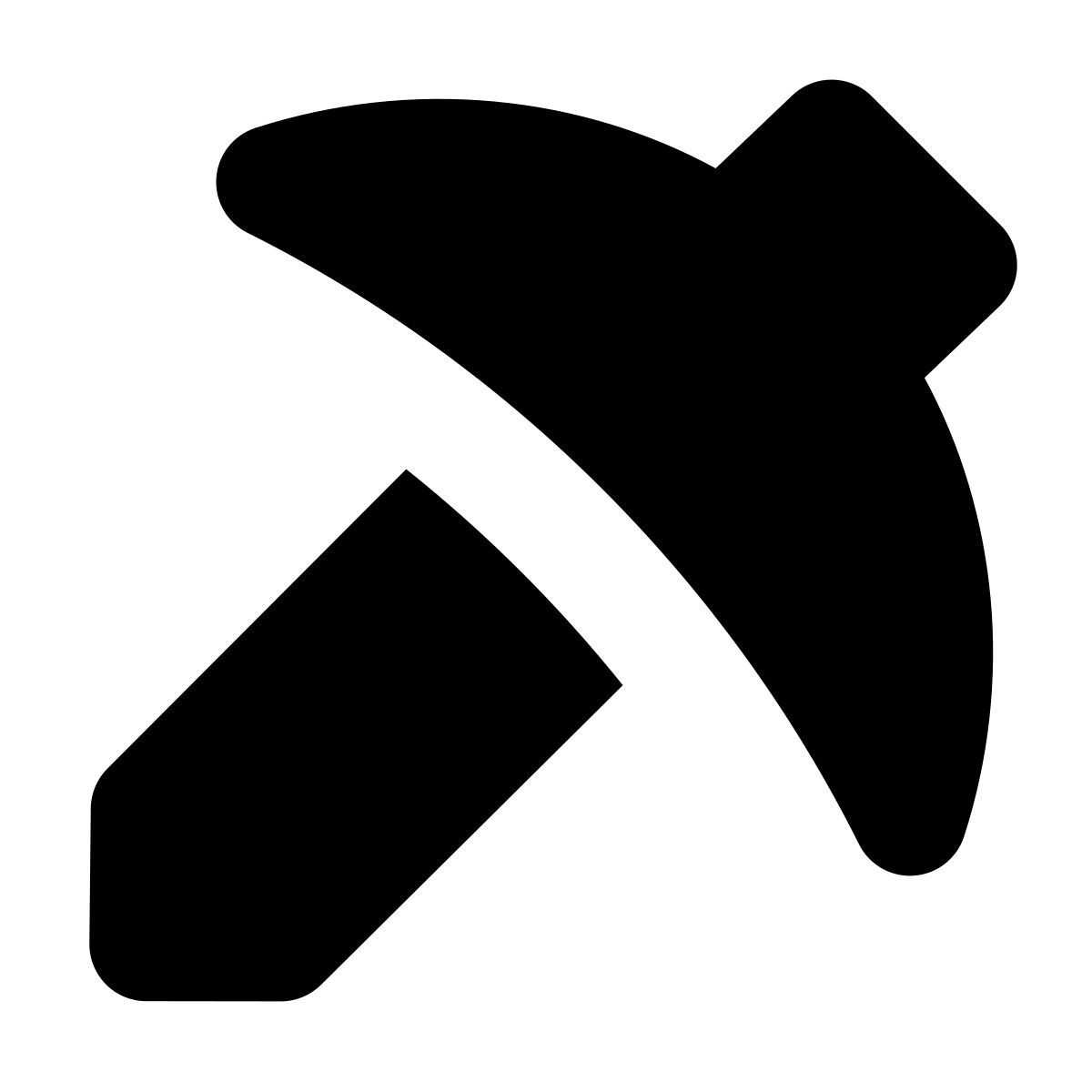 forma bold filled style pico de minecraft icon