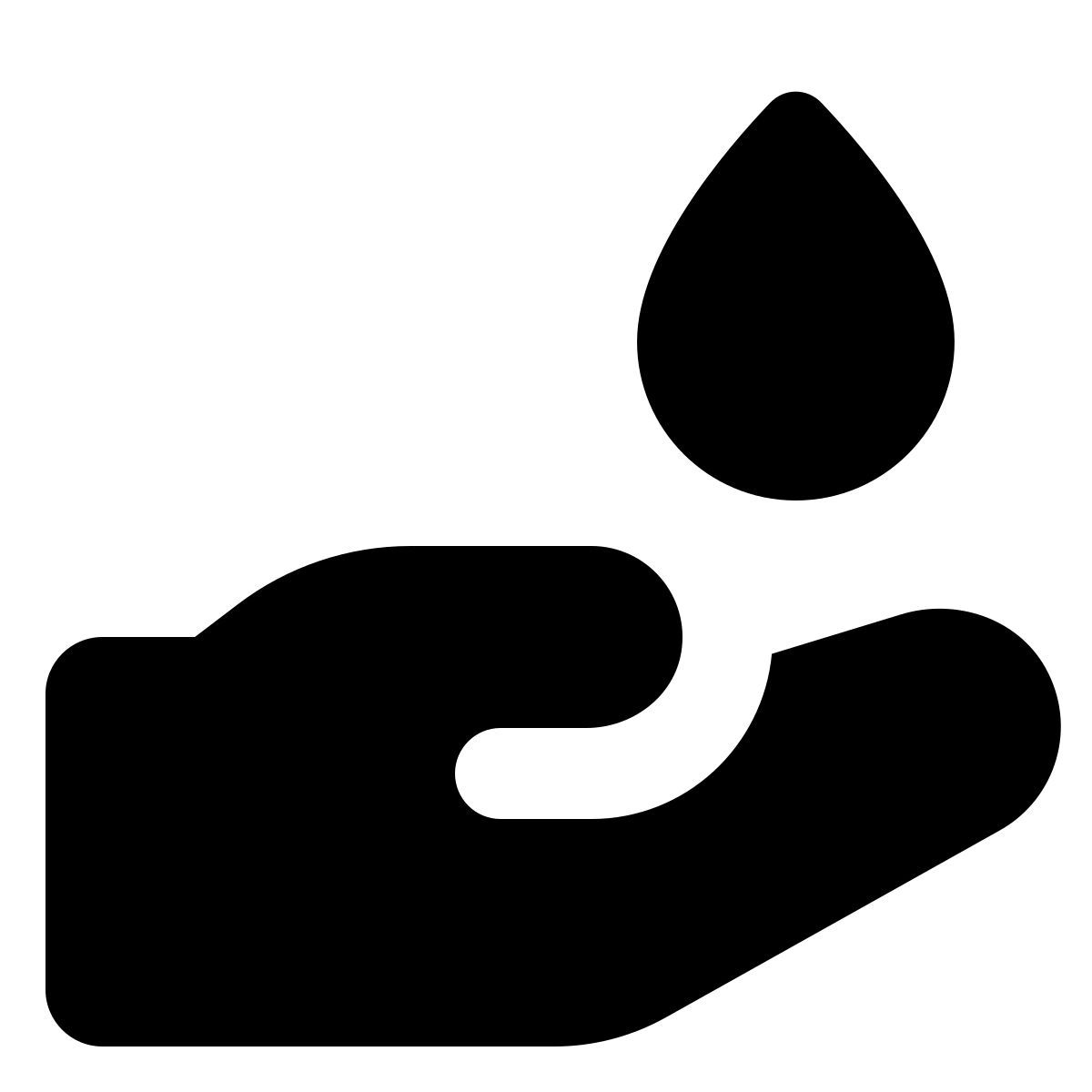 forma bold filled style massageöl icon
