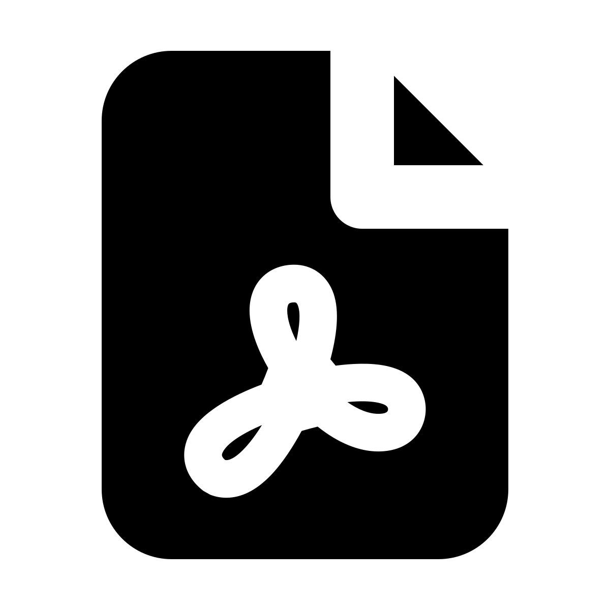 forma bold filled style pdf icon