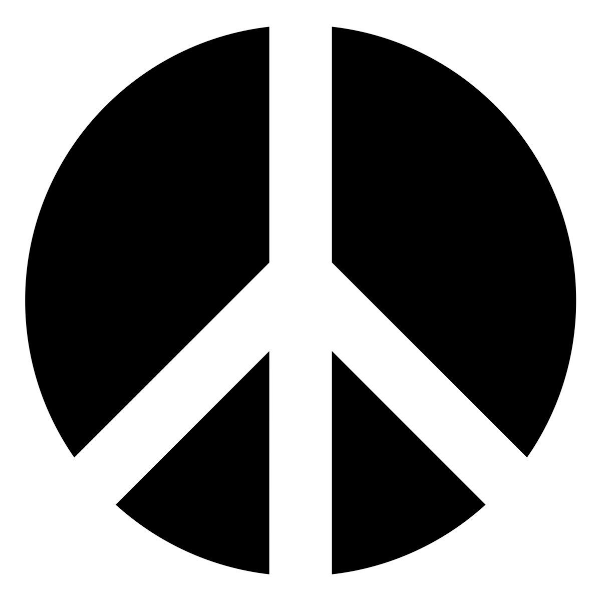 forma bold filled style 和平标志 icon