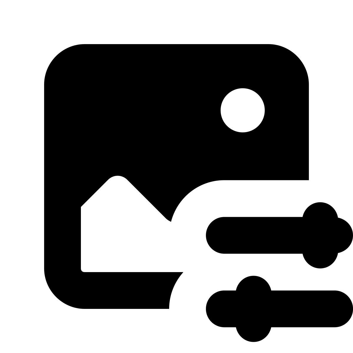 forma bold filled style logiciel de retouche photo icon