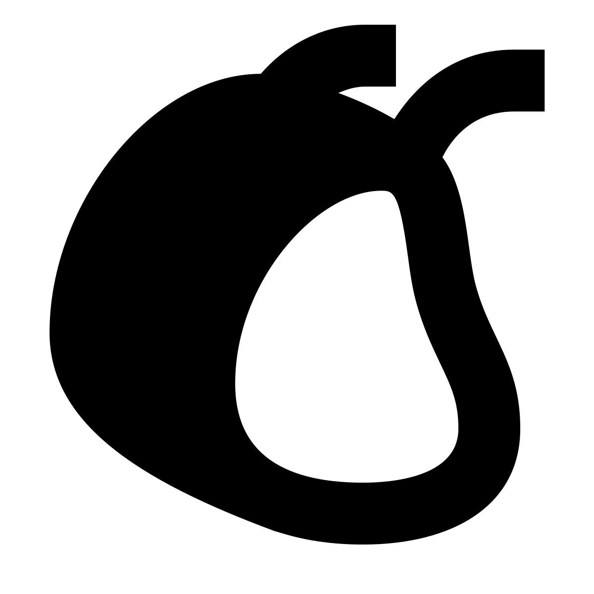 forma bold filled style rack of lamb icon