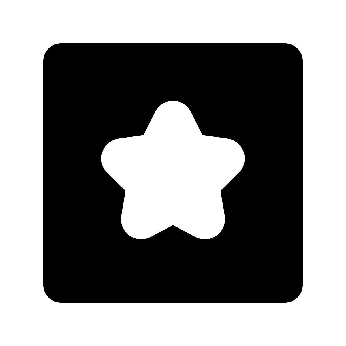 forma bold filled style 평가 icon