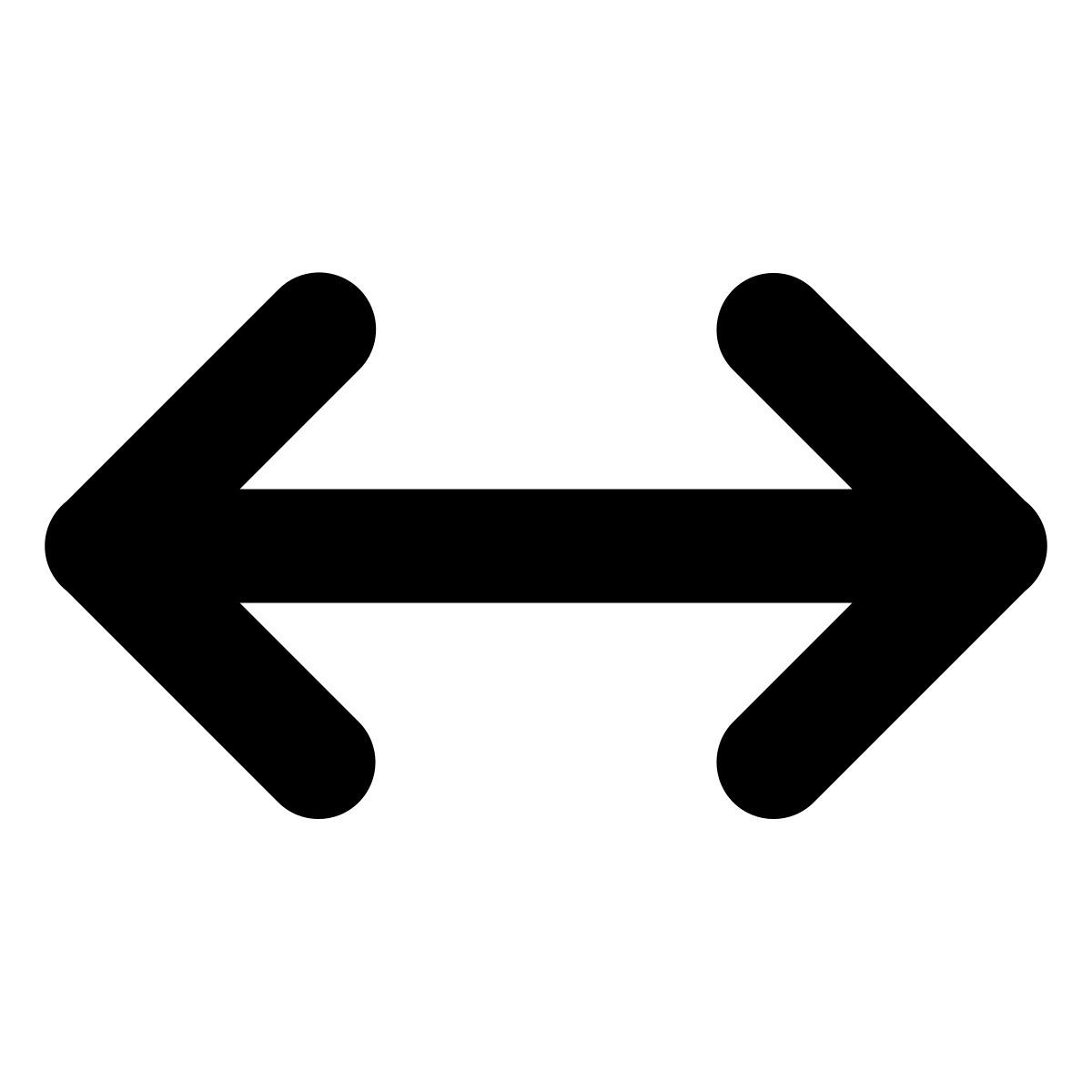 forma bold filled style 수평 크기를 조정 icon