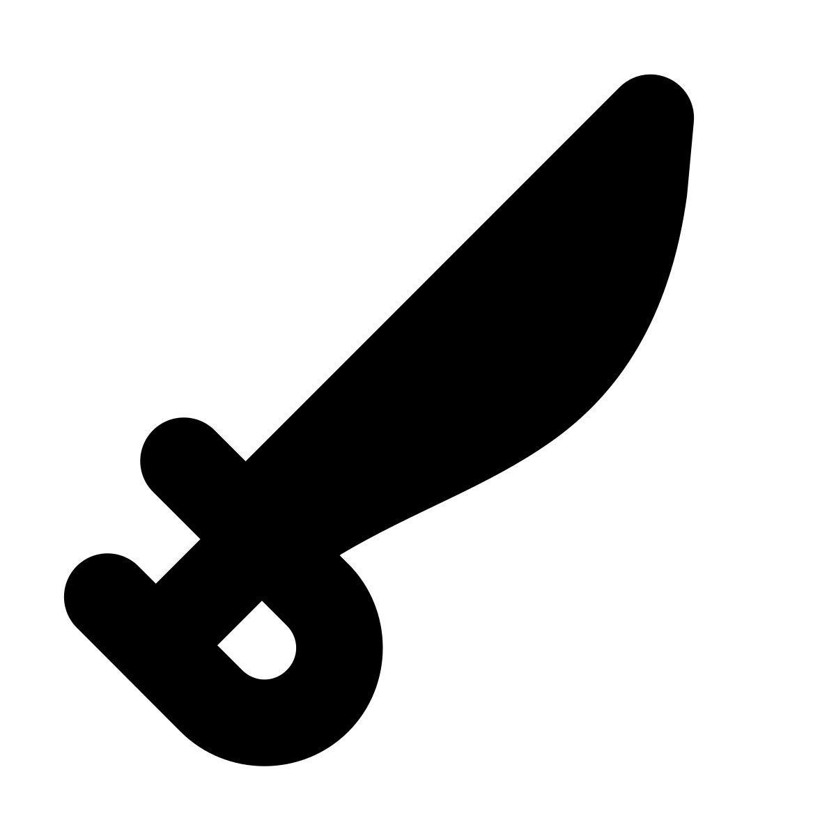 forma bold filled style saber weapon icon