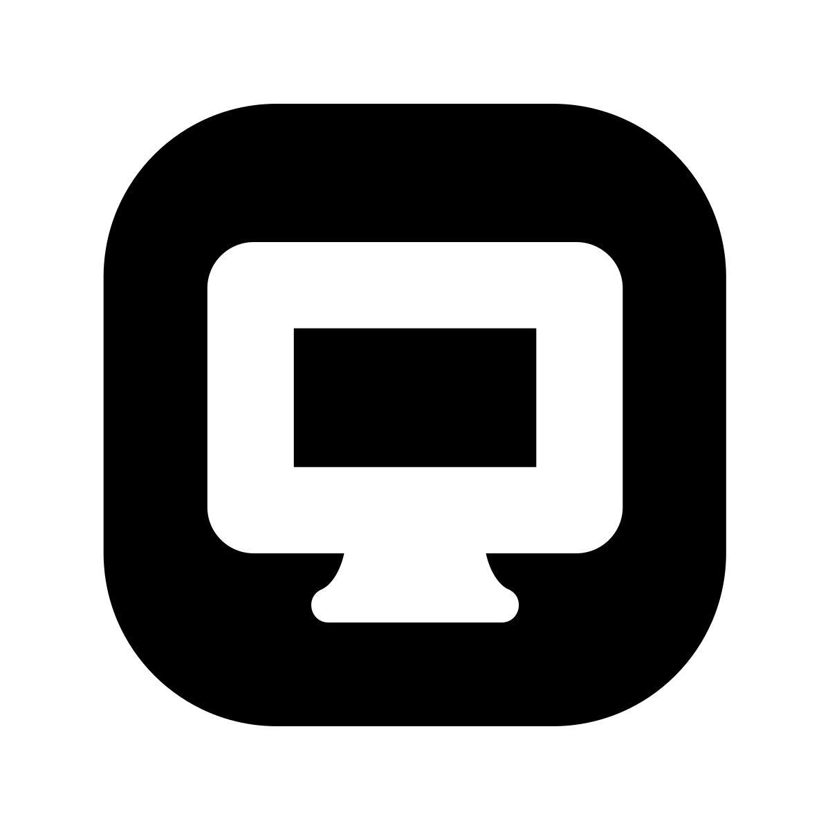 forma bold filled style sandbox icon