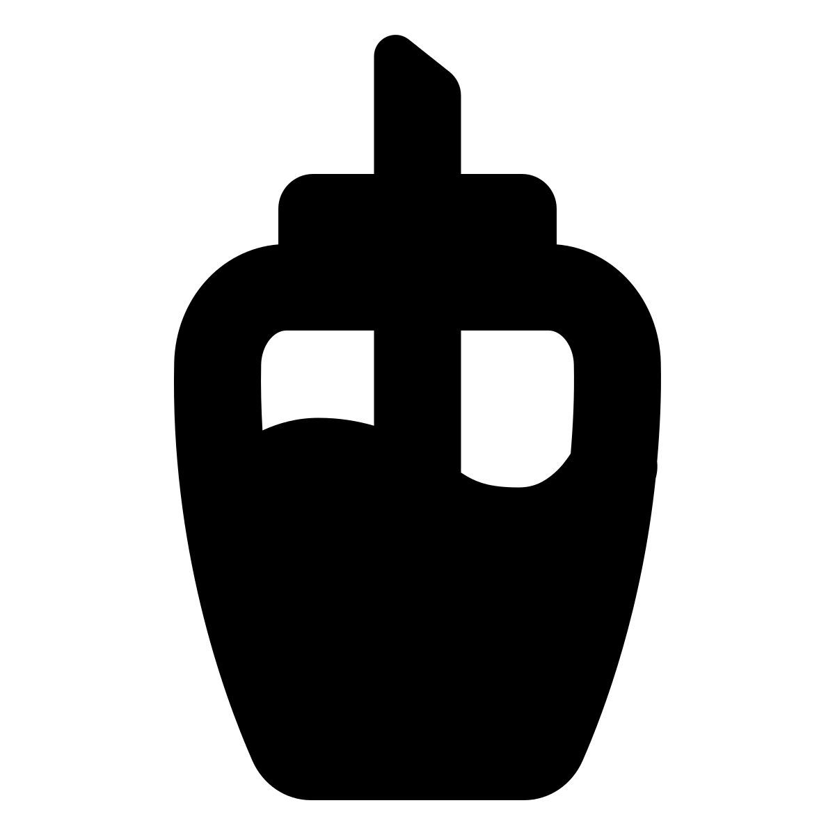 forma bold filled style azúcar icon