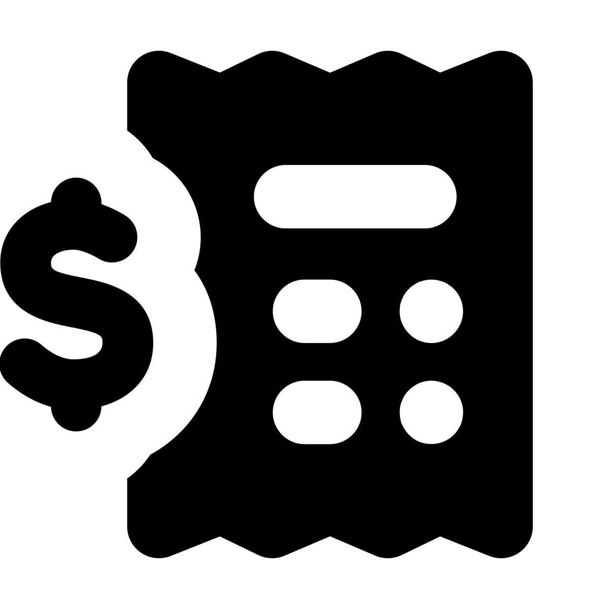 forma bold filled style mancia icon