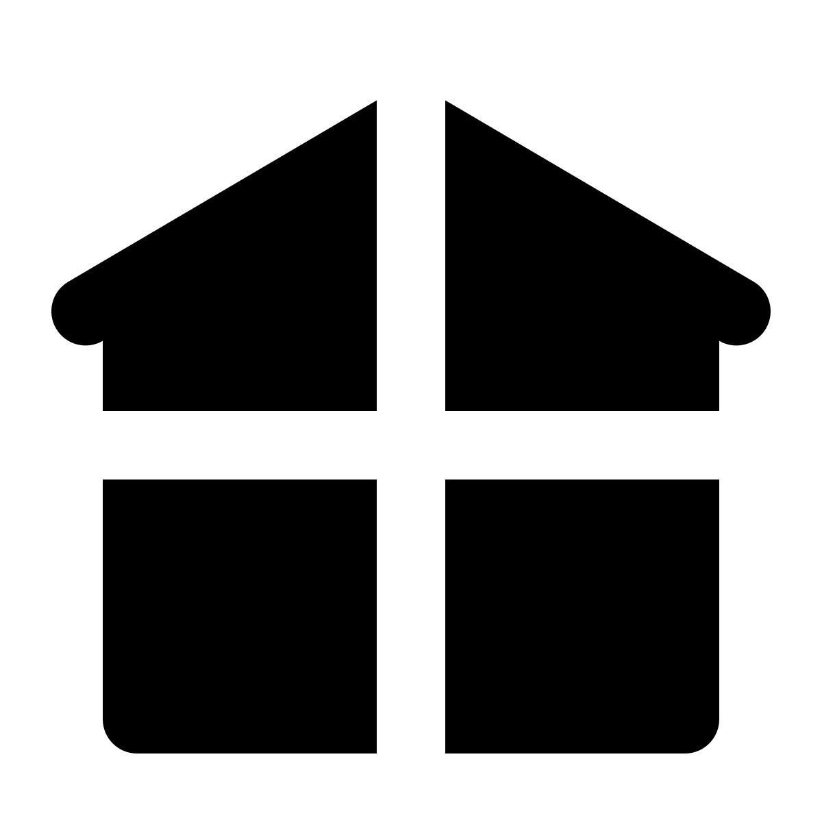 forma bold filled style entrepôt icon