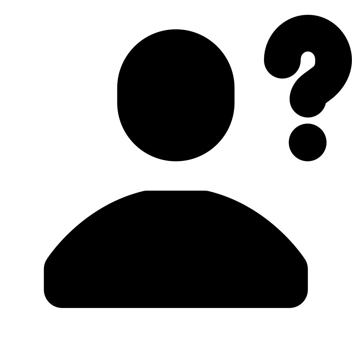 forma bold filled style ¿por qué somos hombre icon