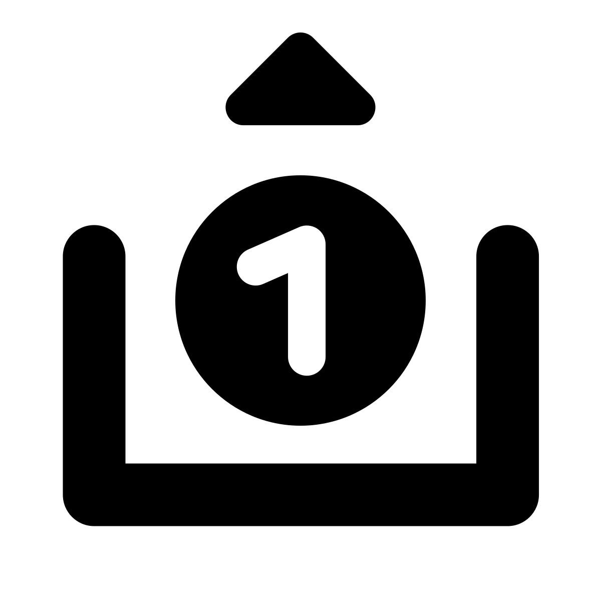 forma bold filled style 철수 icon