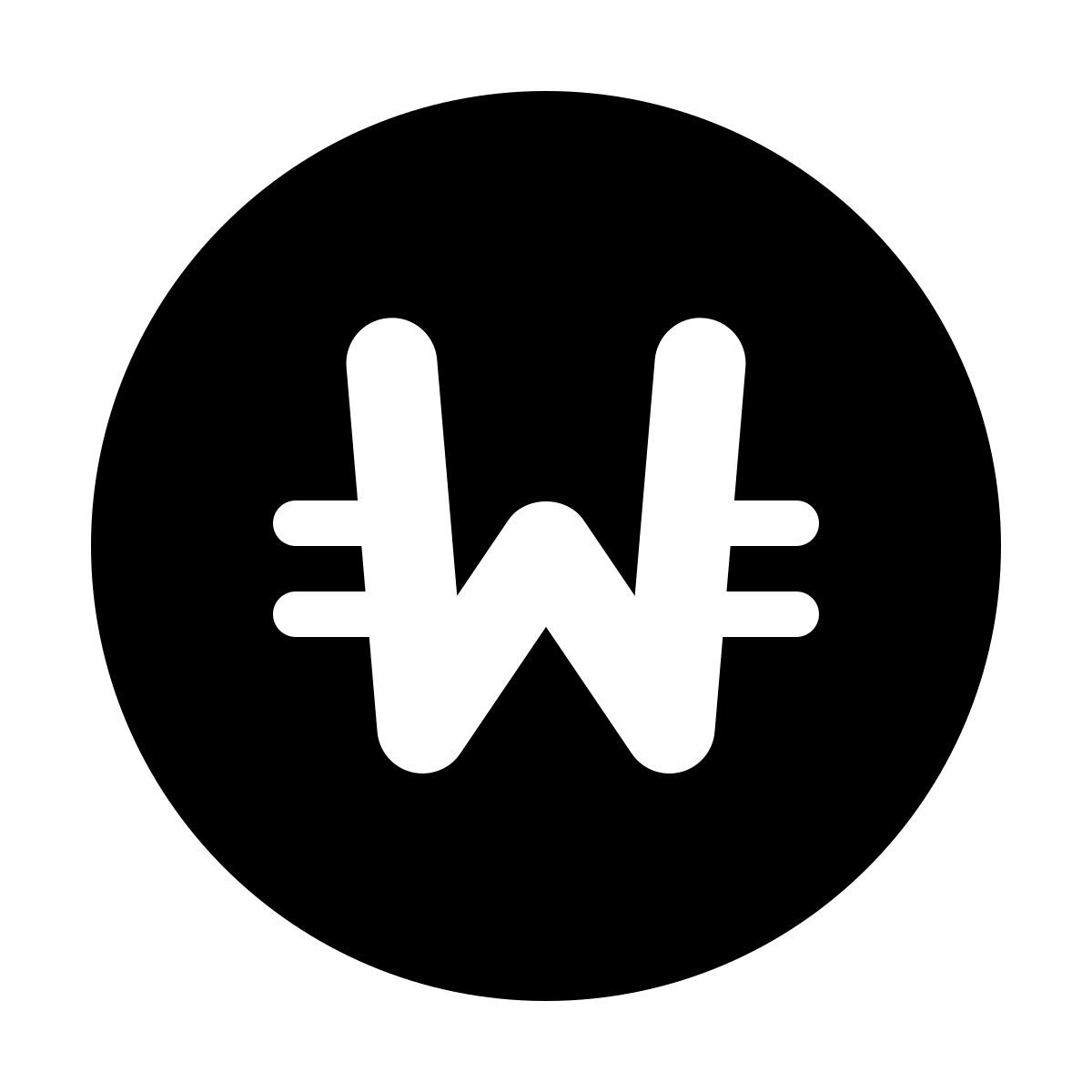 forma bold filled style 韩元 icon