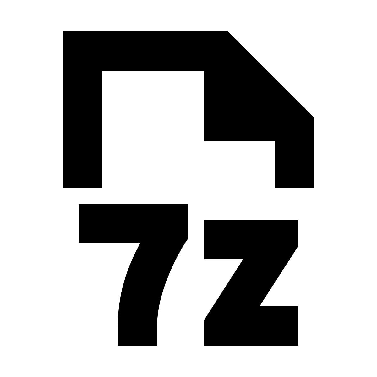 forma bold sharp style 7zip icon