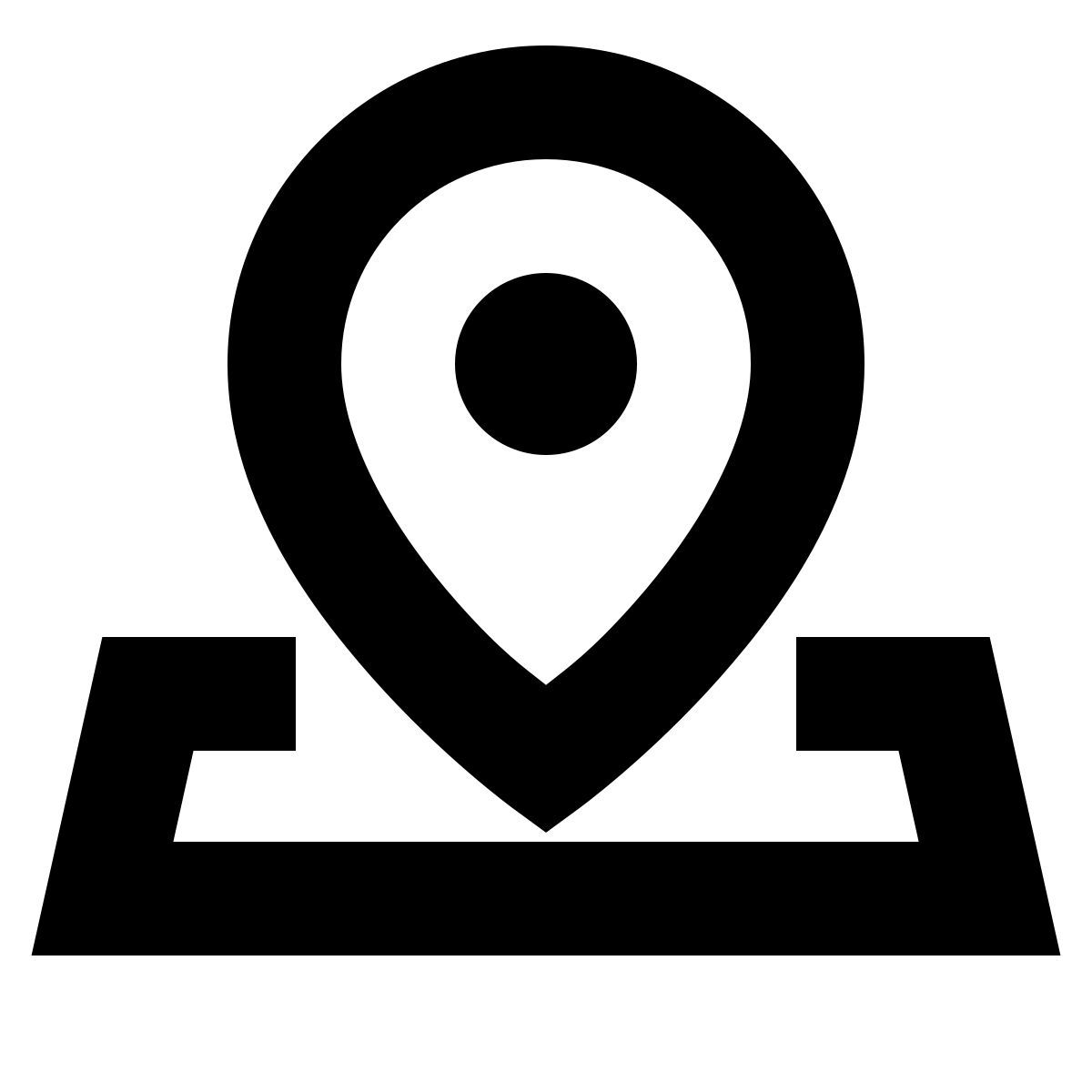 forma bold sharp style address icon