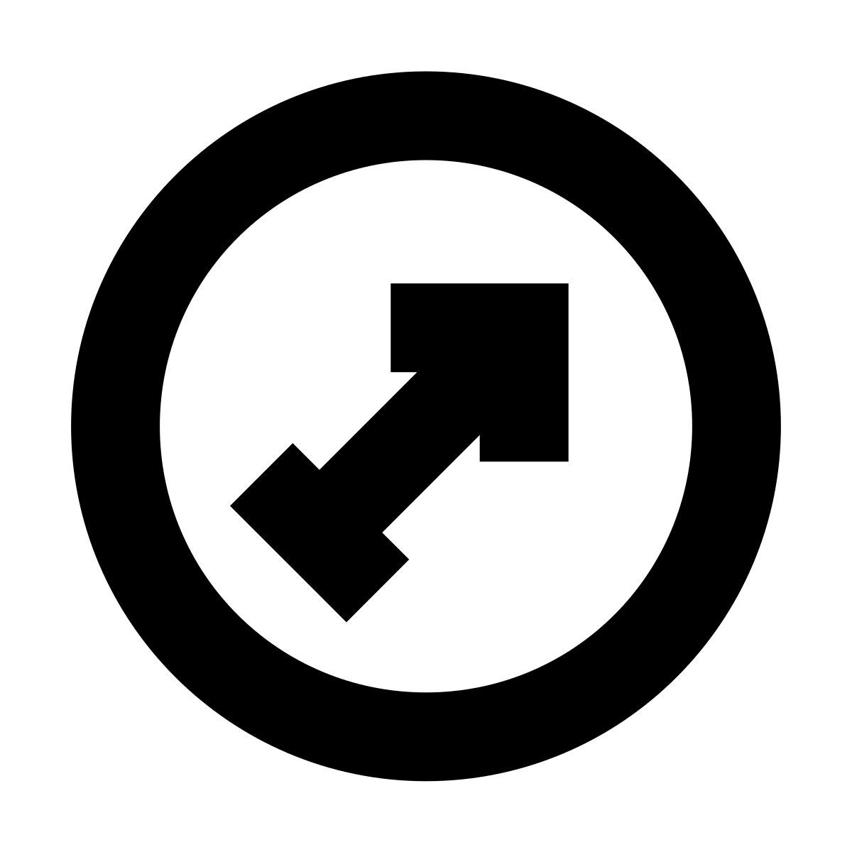 forma bold sharp style indicador de barómetro icon