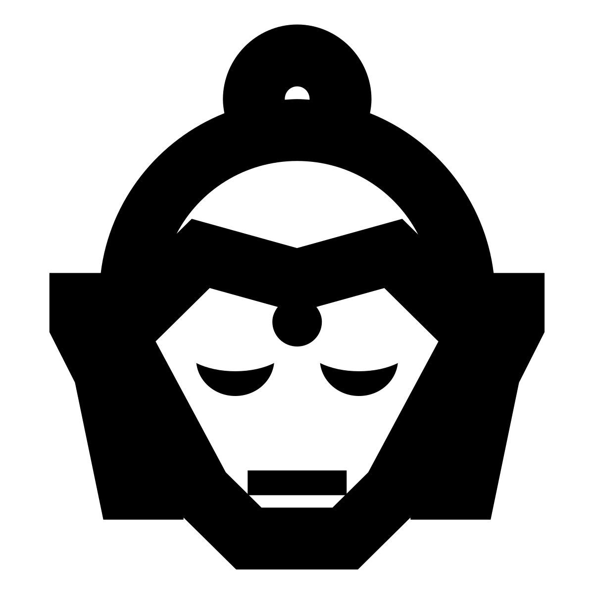 forma bold sharp style 불 icon