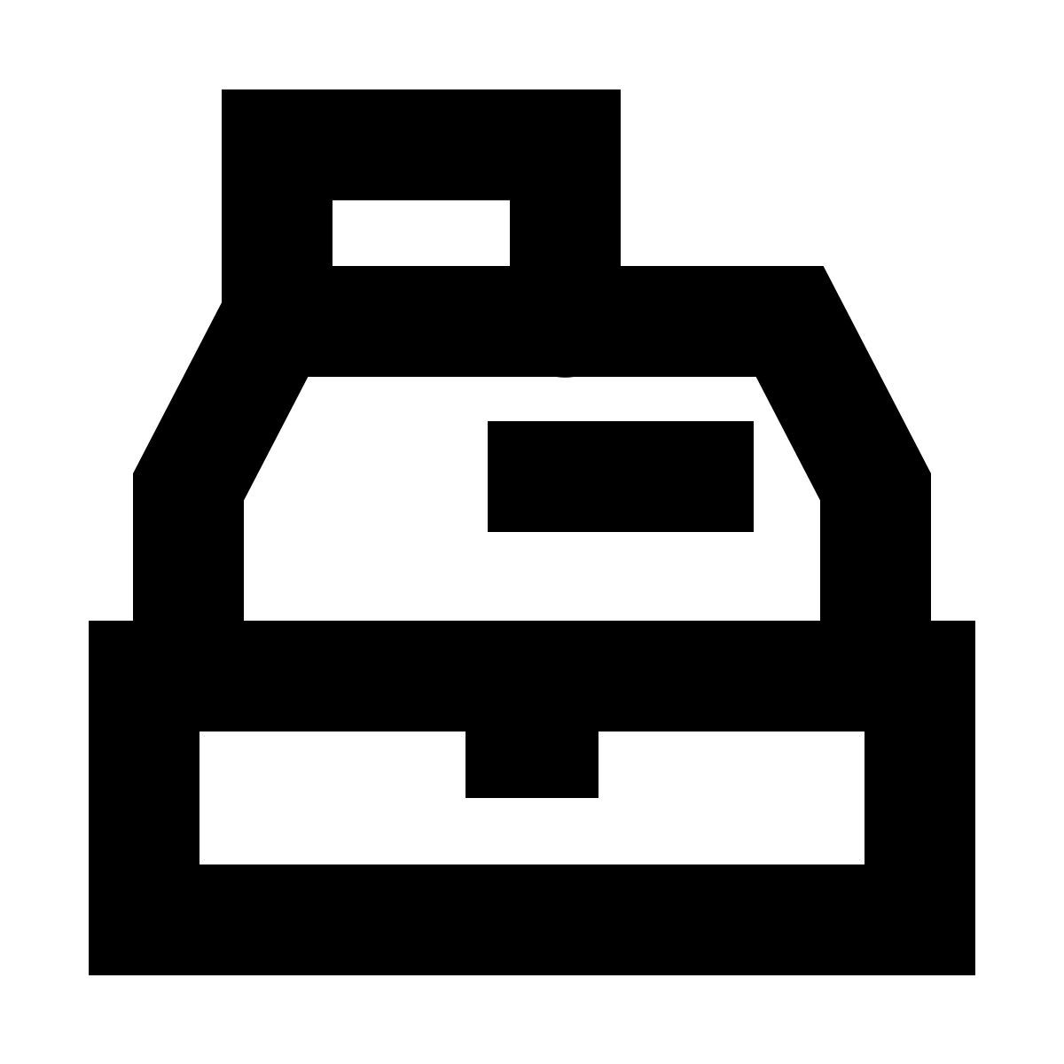 forma bold sharp style 收银机 icon