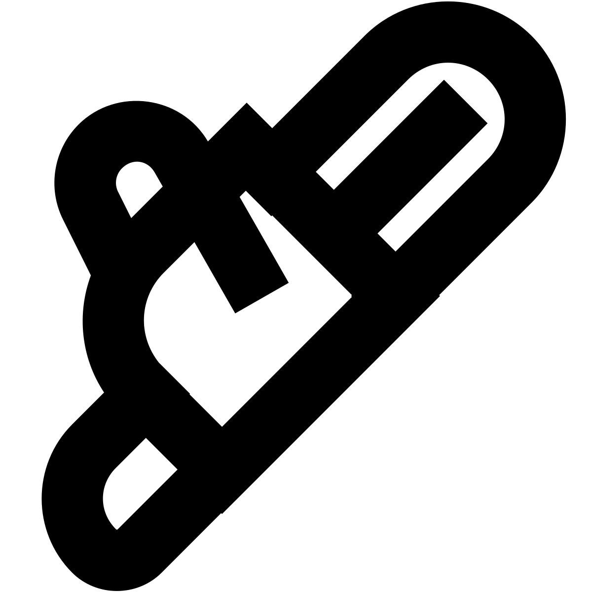 forma bold sharp style chainsaw icon