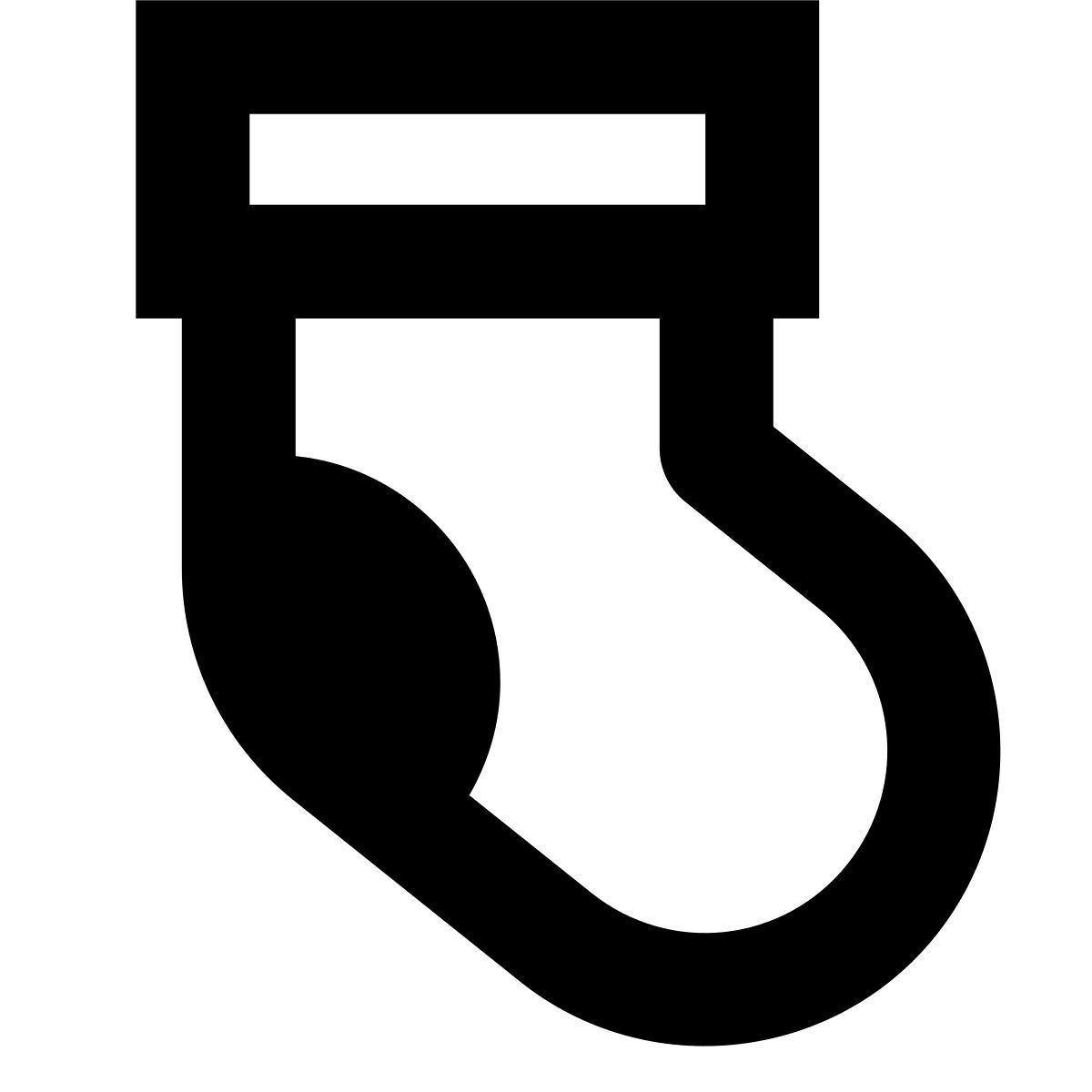 forma bold sharp style 圣诞袜 icon