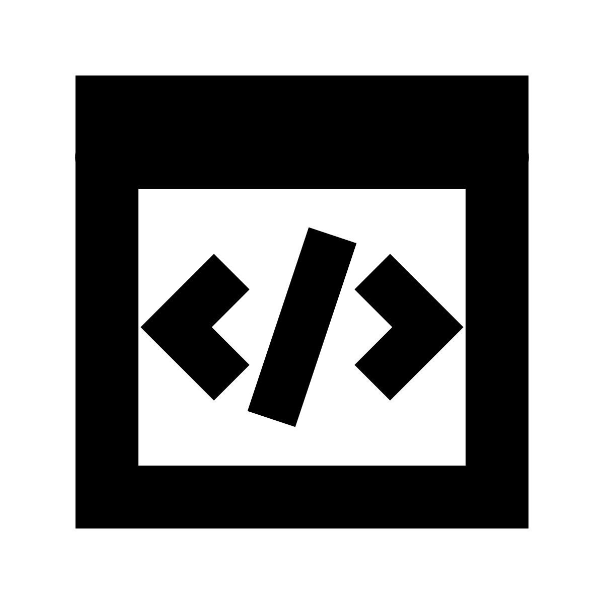 forma bold sharp style 암호 icon