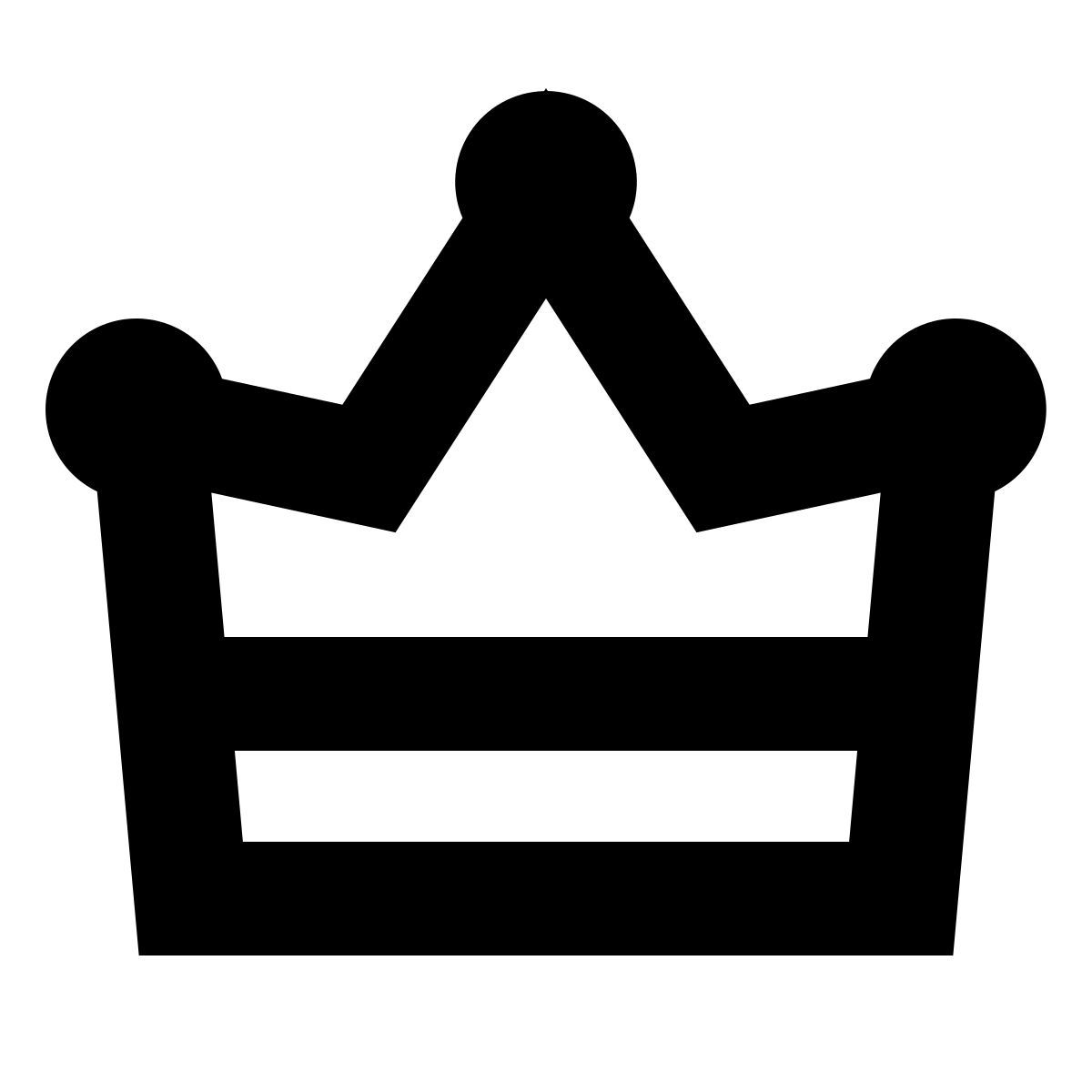 forma bold sharp style corona icon