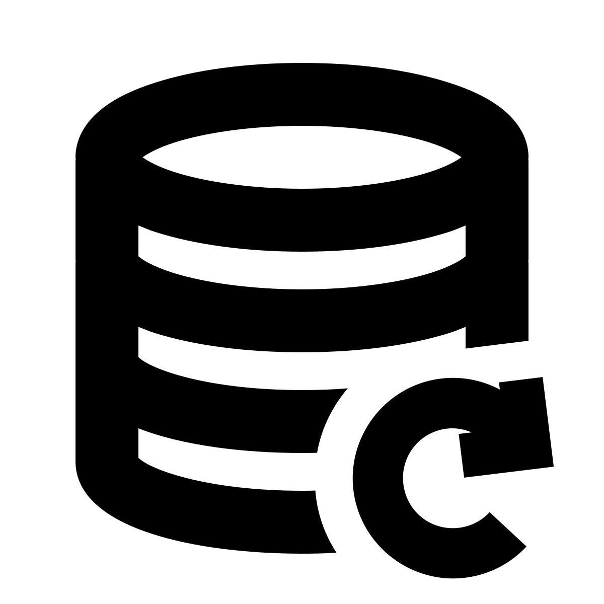 forma bold sharp style 数据备份 icon