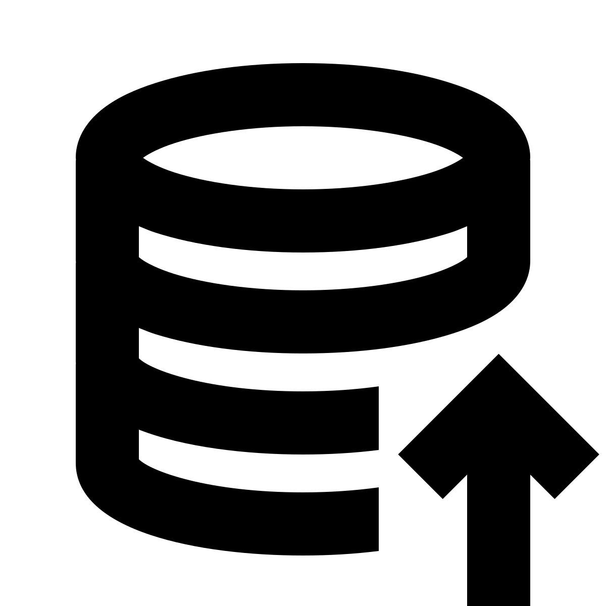 forma bold sharp style ripristino del database icon