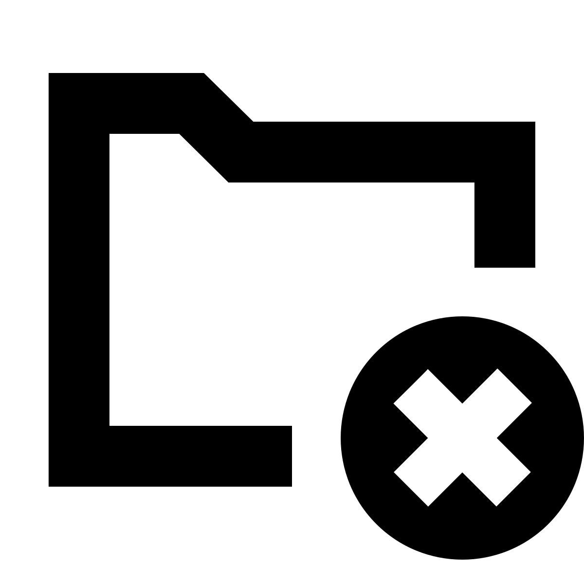 forma bold sharp style 删除文件夹 icon