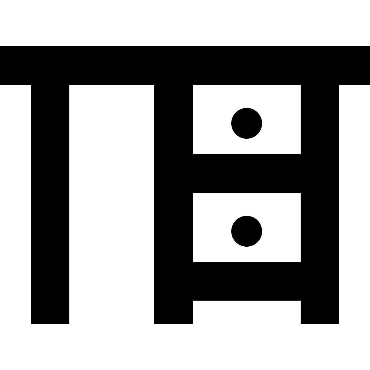 forma bold sharp style bureau icon