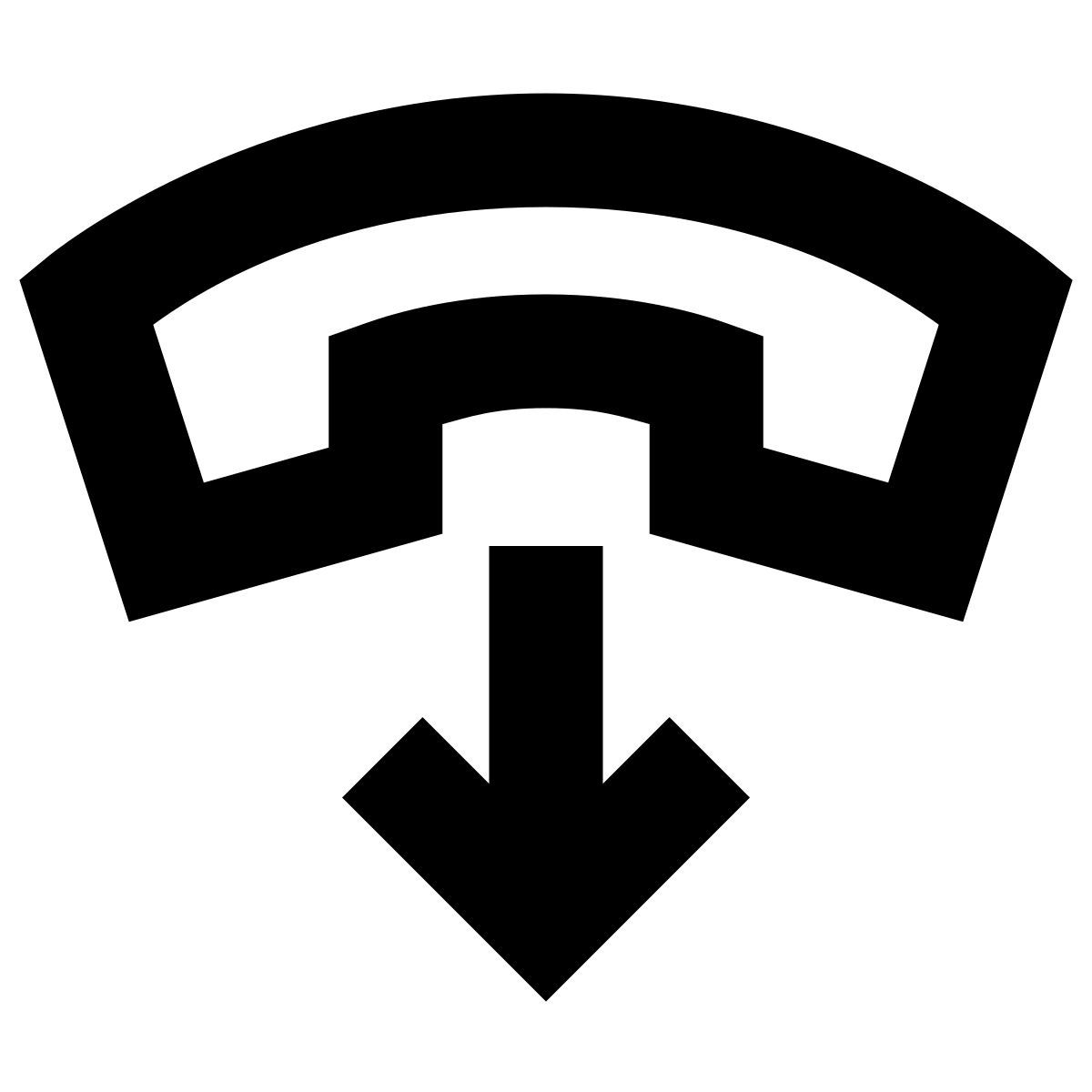 forma bold sharp style 통화 종료 icon