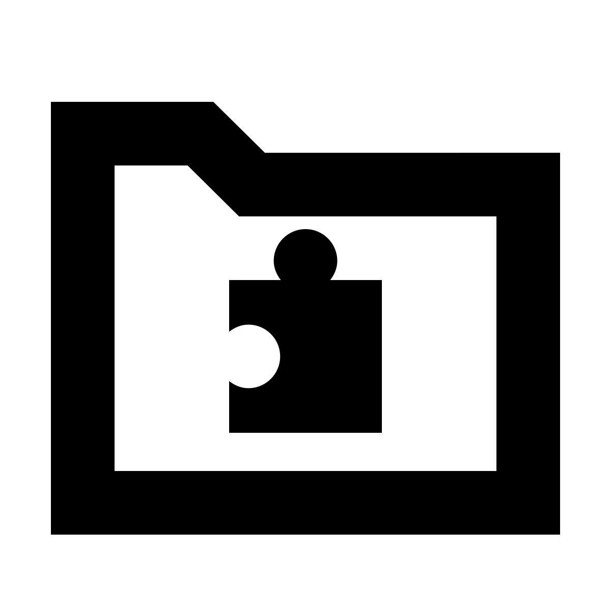 forma bold sharp style 扩展文件夹 icon