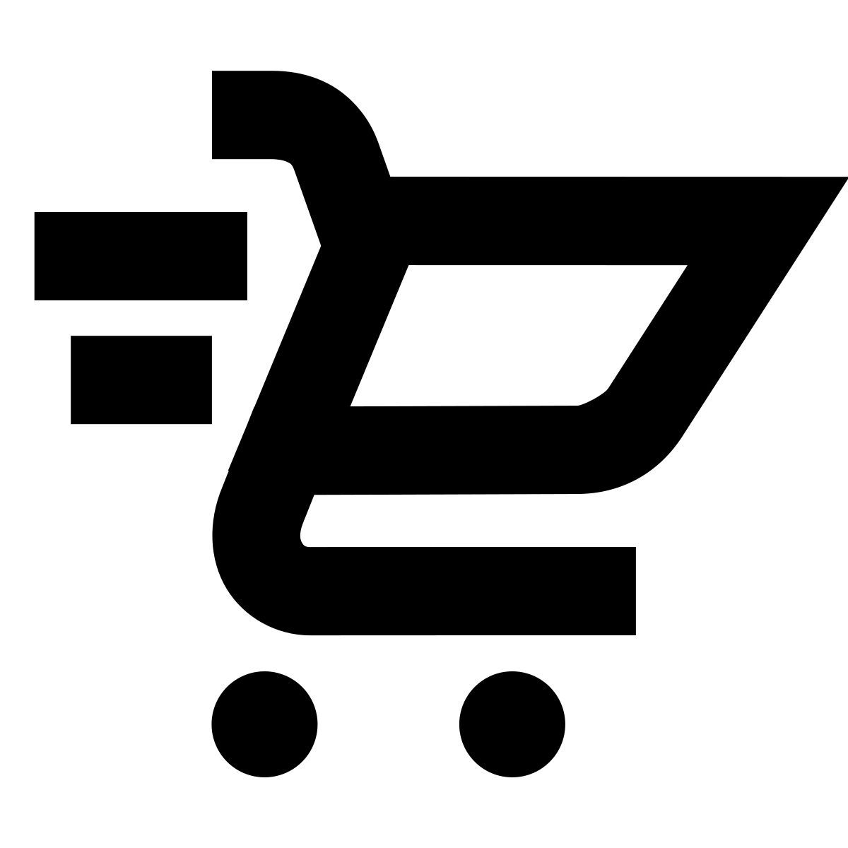 forma bold sharp style 快速购物车 icon