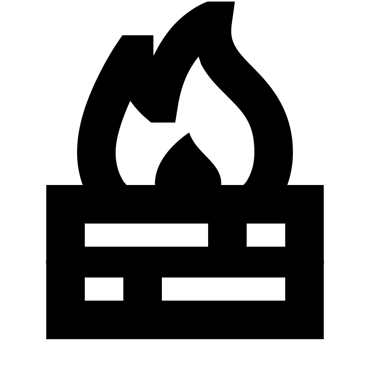 forma bold sharp style 防火墙 icon